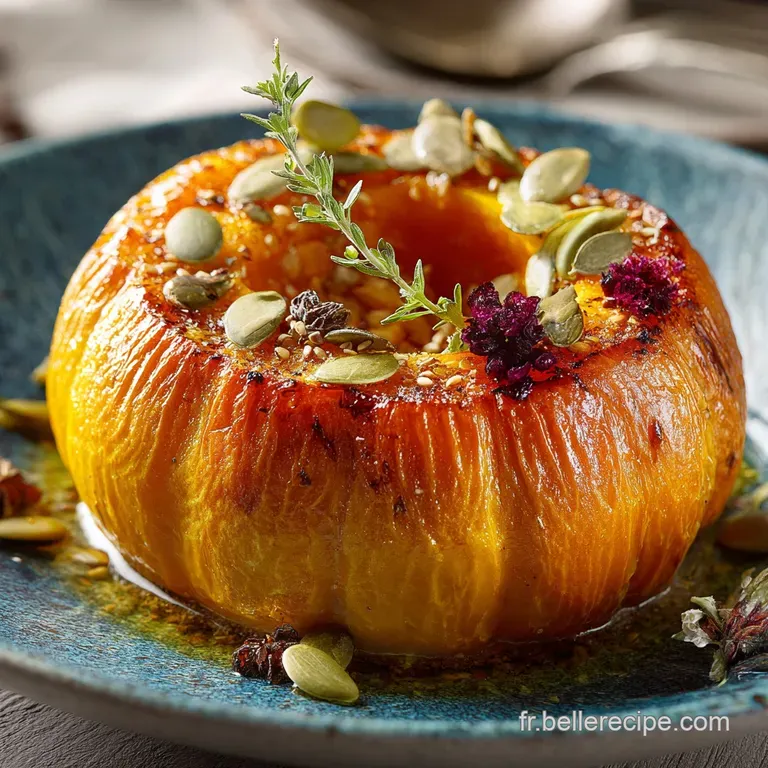 Boule de Citrouille &Eacute;pic&eacute;e Le D&eacute;lice R&eacute;confortant sans Cuisson
