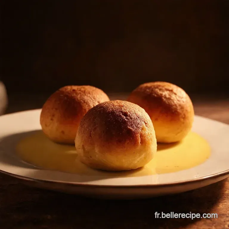 Boules Fondantes De Fromage &Agrave; Lail presentation