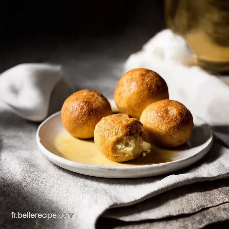 Boules Fondantes de Fromage &agrave; lAil