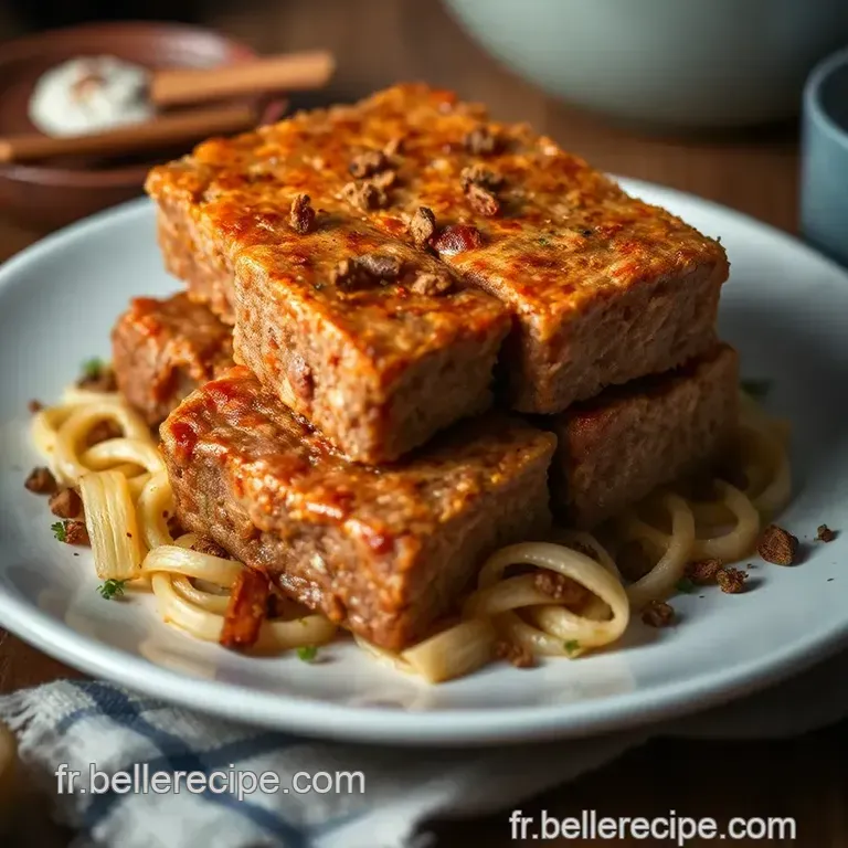 Bricks De Viande Hach&eacute;e Aux &Eacute;pices: Une D&eacute;licieuse Escapade Culinaire presentation