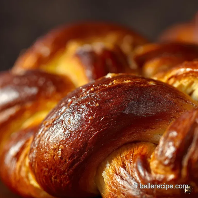 La Reine des Gourmandises Brioche Tress&eacute;e ChocolatNoisette