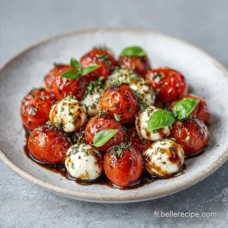Brochette Tomate Mozzarella: Fra&icirc;cheur et Basilic