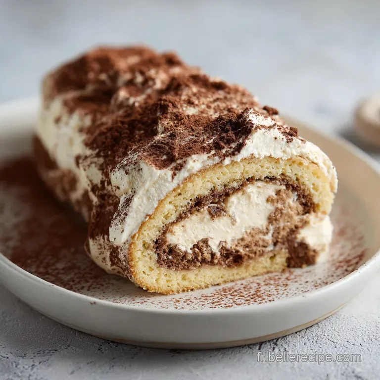 B&ucirc;che Tiramisu Facile Sans Cuisson