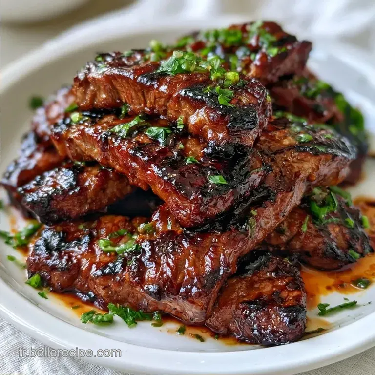Bulgogi Boeuf Marin&eacute; Grill&eacute; &agrave; la Poire