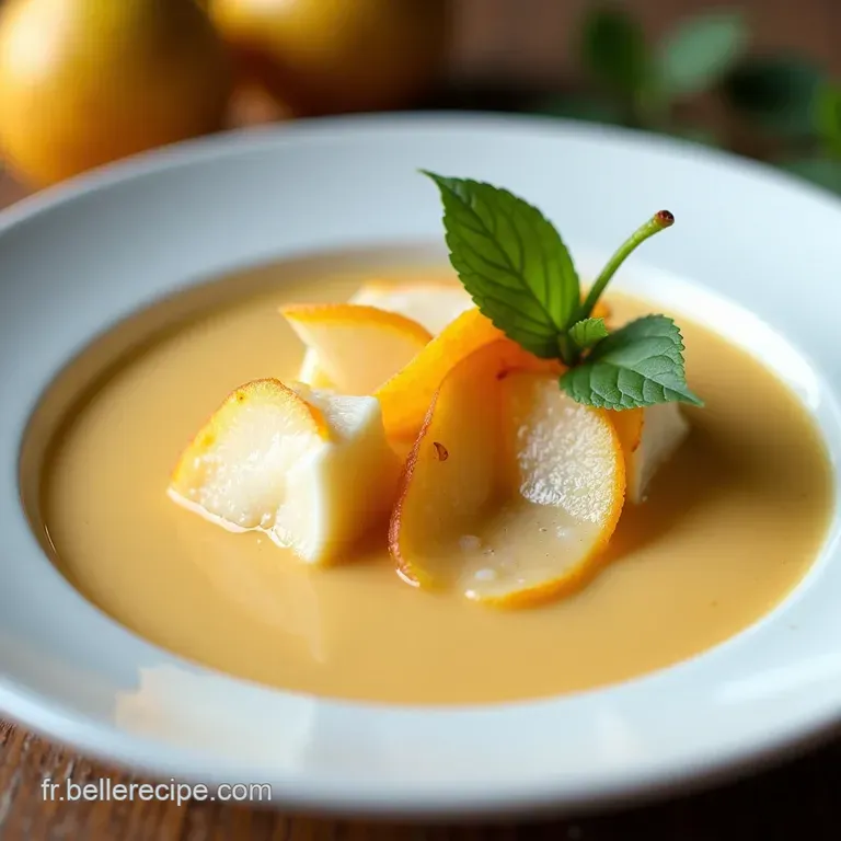 Cabillaud Velout&eacute; au Lait de Coco et Poireaux