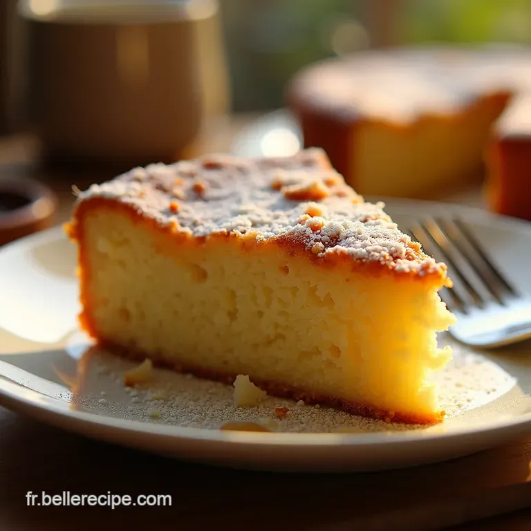 Cake &Agrave; La Noix De Coco Un Voyage Tropical &Agrave; Chaque Bouch&eacute;e presentation
