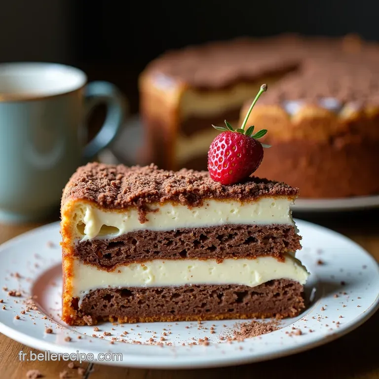 Cake au Chocolat Blanc Divinement Fondant