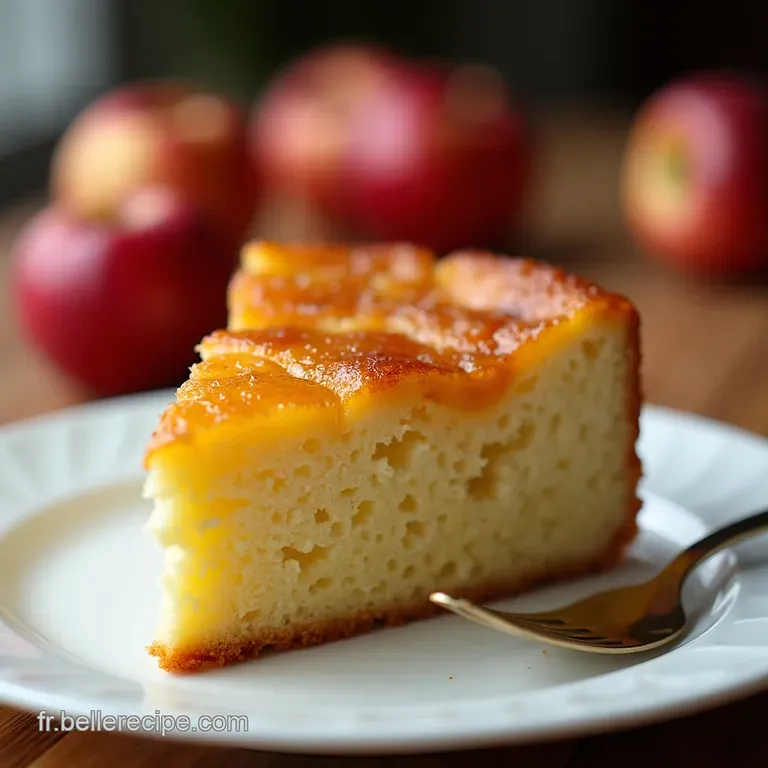 Cake aux Pommes et aux &Eacute;pices A Cozy Autumn Delight