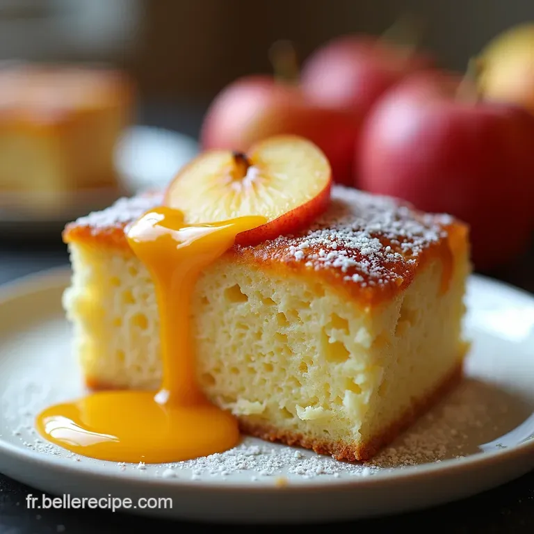 Cake aux Pommes Moelleux dAutomne