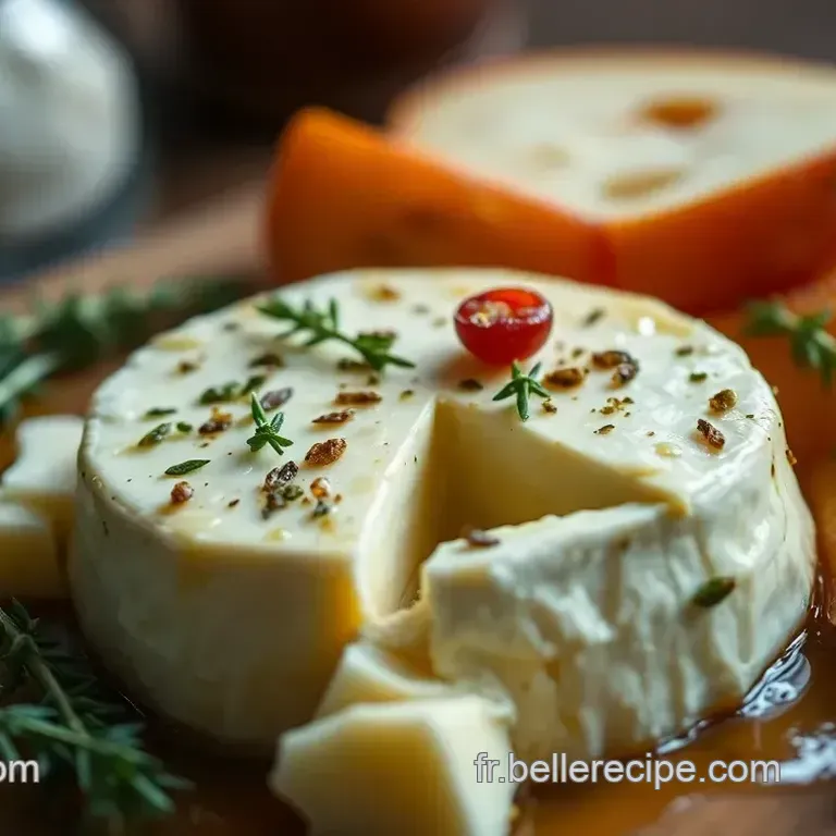 Camembert R&ocirc;ti aux Herbes et Ail