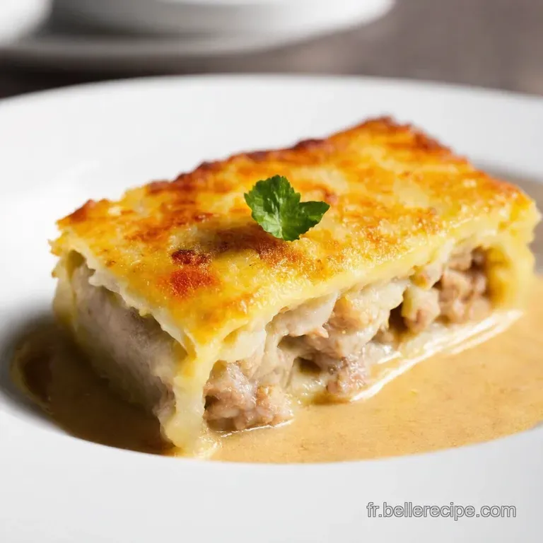 Cannellonis &agrave; la Viande Gratin&eacute;s La Recette de Mamie