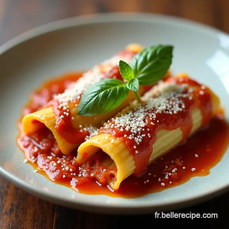 Cannellonis Siciliens Le Soleil dans Votre Assiette