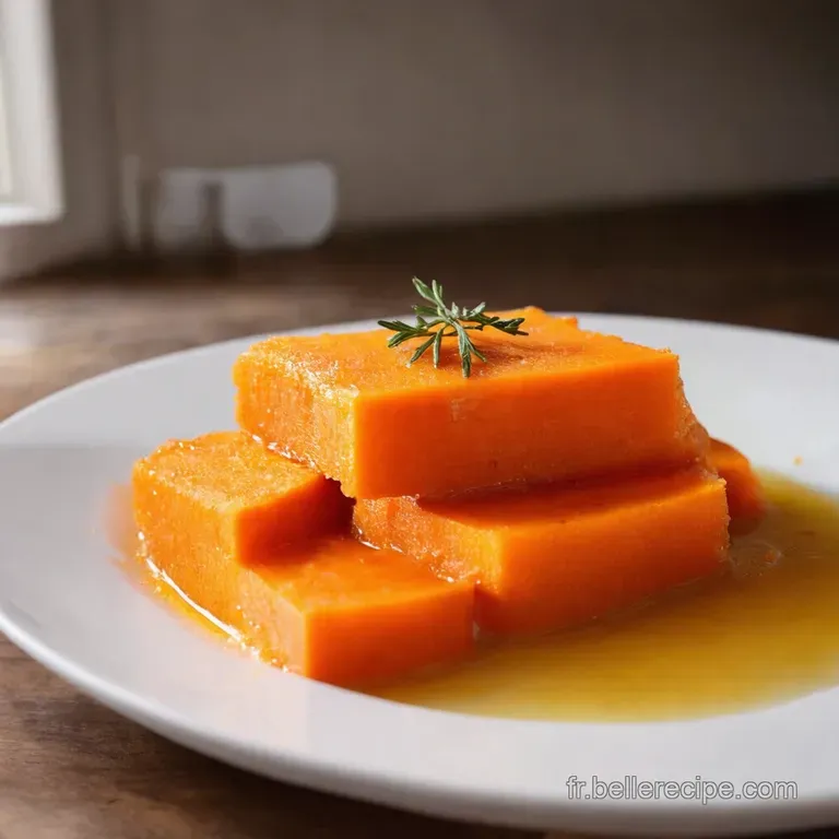 Carottes Glac&eacute;es Au Miel Et Aux &Eacute;pices Un Air De Provence presentation