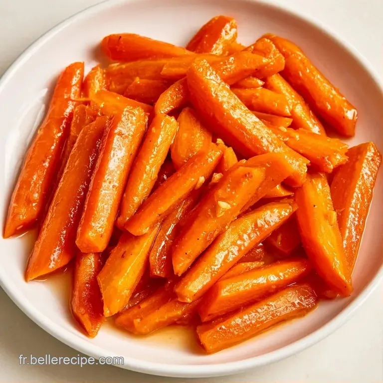 Fines tranches de carottes orange translucides, dispos&eacute;es avec soin sur une assiette blanche &eacute;pur&eacute;e et minimaliste.