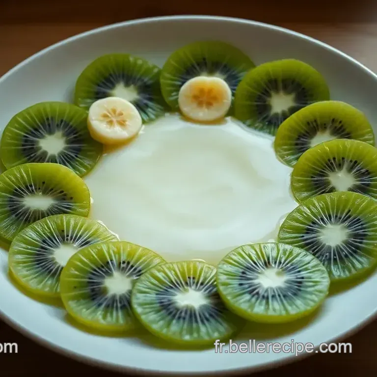 Carpaccio de Kiwi et Banane