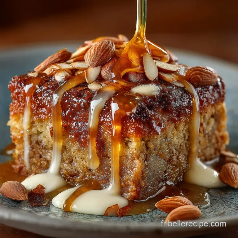 Les Carr&eacute;s aux Amandes et Caramel Miel&eacute; Croustillants Fondants et Gourmands