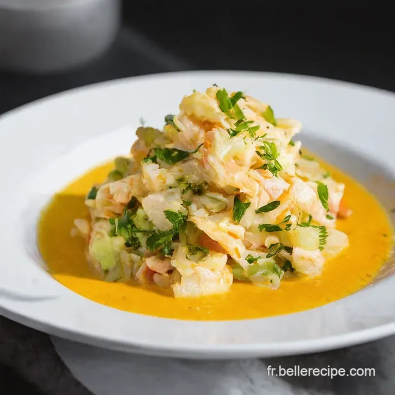 Ceviche de Daurade Un &Eacute;clat de Soleil dans lAssiette