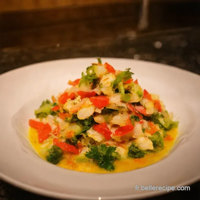 Ceviche V&eacute;g&eacute;tal Sudam&eacute;ricain presentation