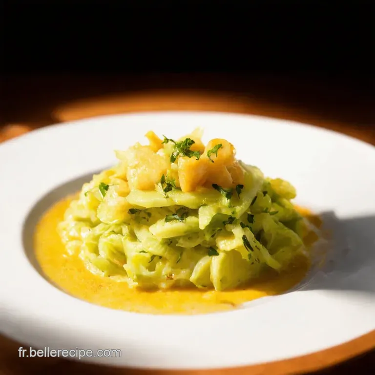 Ceviche V&eacute;g&eacute;tal Trompe lOeil aux C&oelig;urs de Palmier et Agrumes