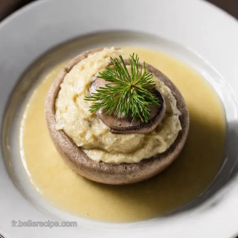 Champignons Cr&egrave;meux &agrave; lAil et au Parmesan