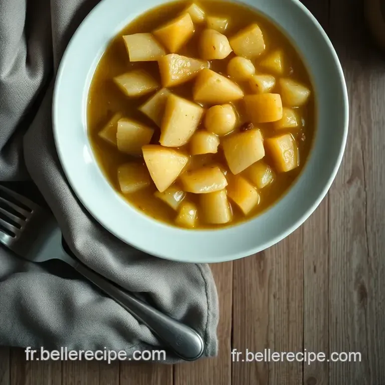 Chaudr&eacute;e De Poireaux Et Pommes De Terre presentation
