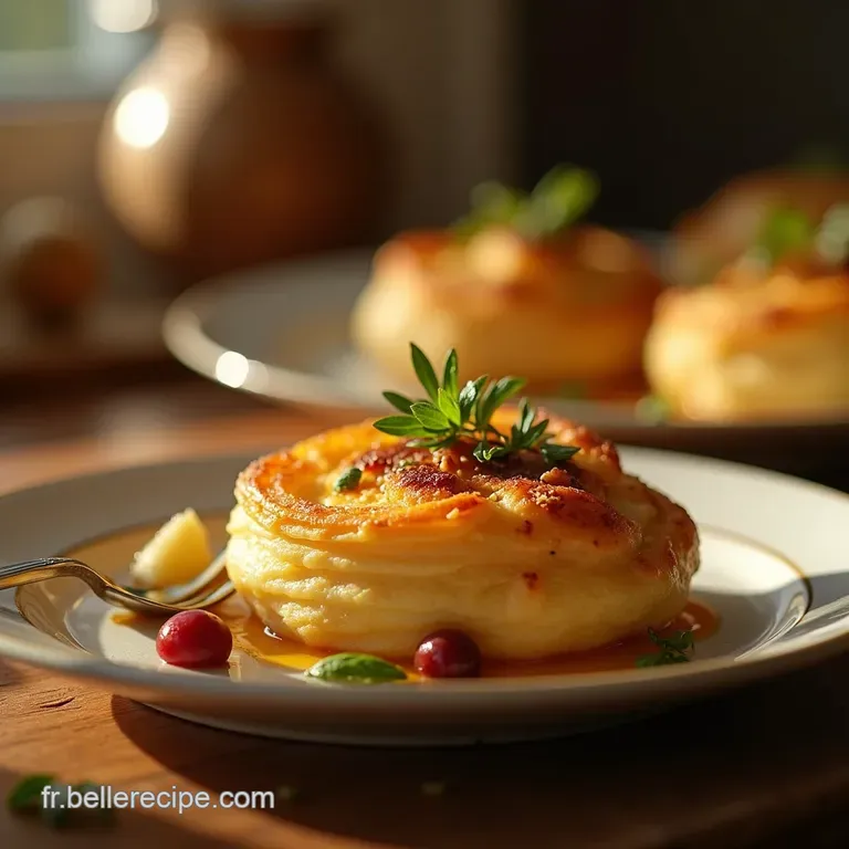 Chaussons De Grandm&egrave;re Au Chai Pommes Fondantes &Eacute;pic&eacute;es Sous P&acirc;te Feuillet&eacute;e presentation