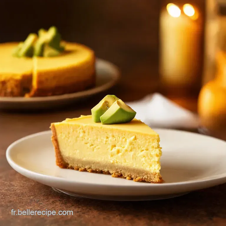 Cheesecake Ap&eacute;ro Avocat Saumon L&eacute;l&eacute;gance Sal&eacute;e presentation