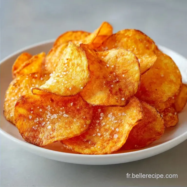 Chips de Pomme de Terre Maison: Ultra Craquantes