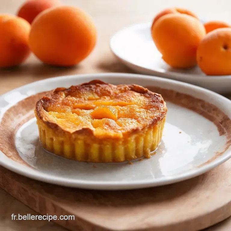 Clafoutis Aux Abricots Sans Gluten presentation