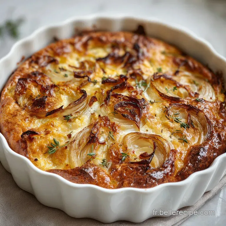Recette Facile Clafoutis Oignons Dinde