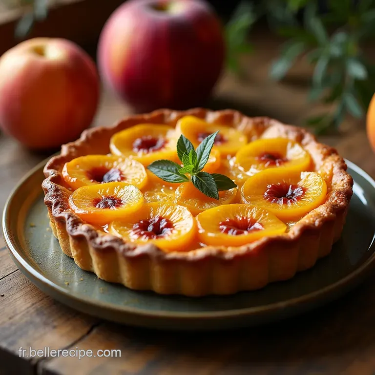 Le Vrai Clafoutis Aux Nectarines Douceur Rustique Et Fruit&eacute; D&eacute;t&eacute; presentation