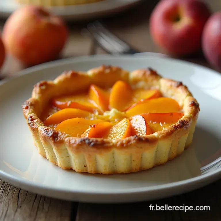 Le Vrai Clafoutis aux Nectarines Douceur Rustique et Fruit&eacute; d&Eacute;t&eacute;