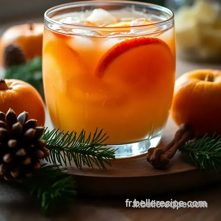 Cocktail De No&euml;l Festif presentation