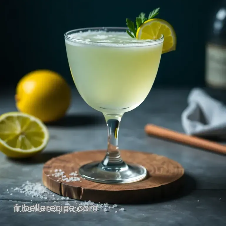 Cocktail P&ecirc;cheur : Un Rhum Blanc Simple Et Rafra&icirc;chissant presentation