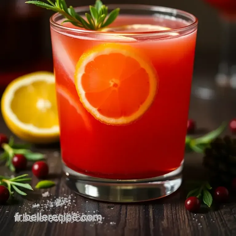 Cocktail Sans Alcool Grenadine &Eacute;tincelant presentation