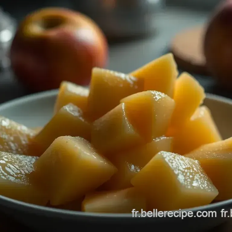 Compote de Pommes et Cannelle &agrave; la Fran&ccedil;aise