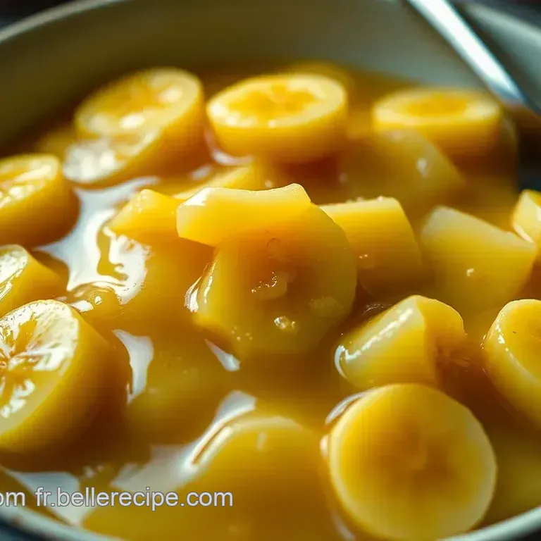 Confiture de Banane : D&eacute;licieux &Eacute;clats de Douceur