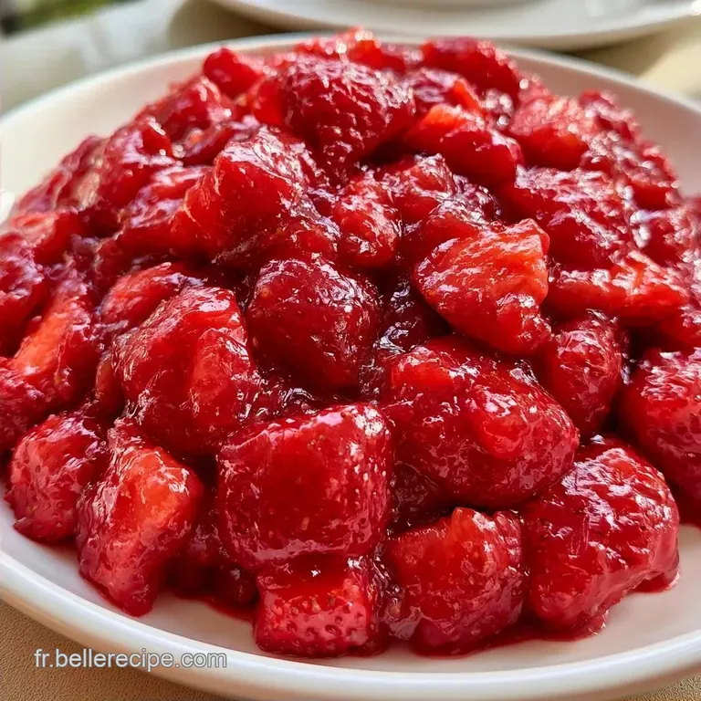 Confiture De Fraises: Recette de Grand-M&egrave;re