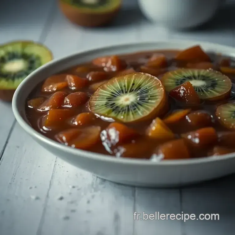 Confiture De Kiwi Maison : Le Doux &Eacute;clat Acidul&eacute; presentation