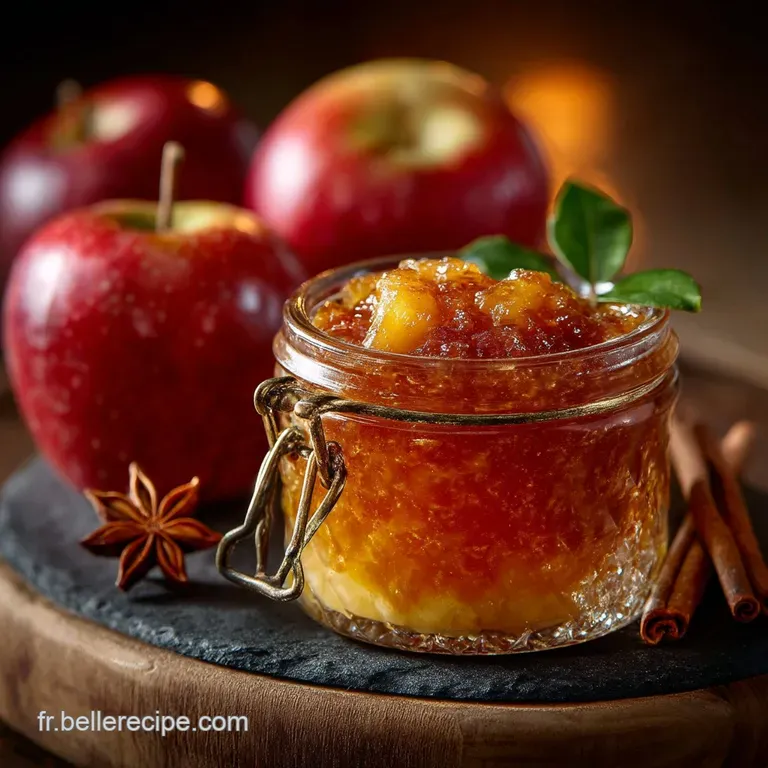 La Confiture De Pommes &Eacute;pic&eacute;e De Grandm&egrave;re Un Tr&eacute;sor Dautomne En Pot presentation