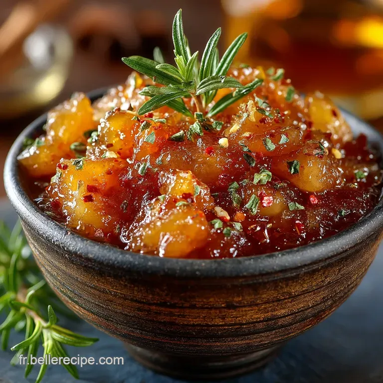 La Confiture de Pommes &Eacute;pic&eacute;e de GrandM&egrave;re Un Tr&eacute;sor dAutomne en Pot