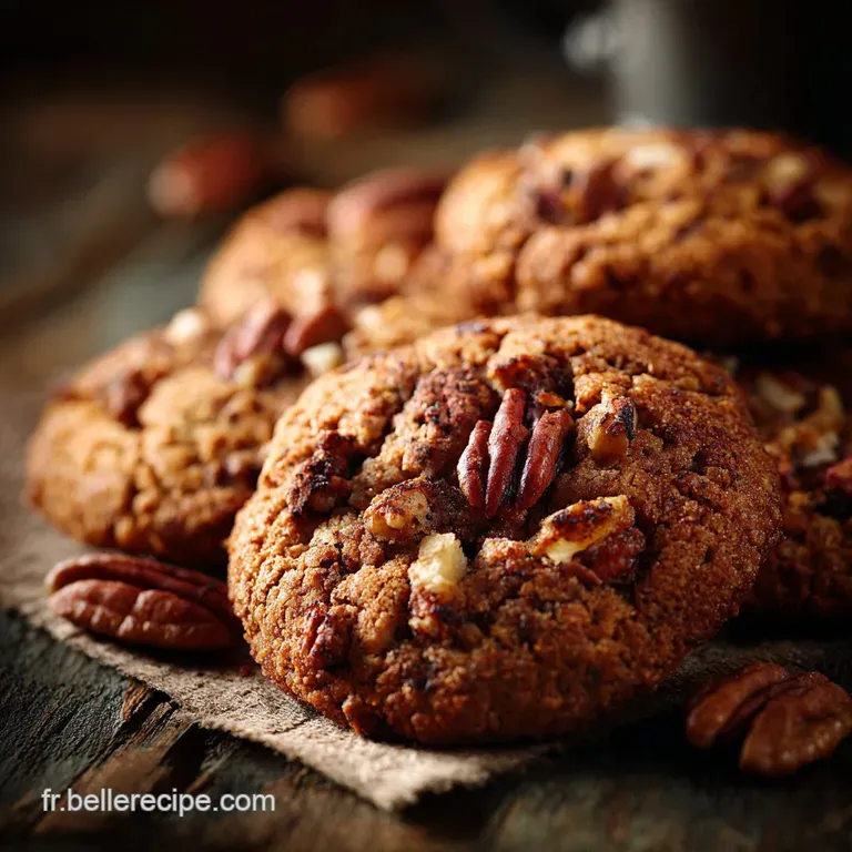 Cookie Aux &Eacute;pices Et Noix De P&eacute;can La Recette Moelleuse Des F&ecirc;tes presentation