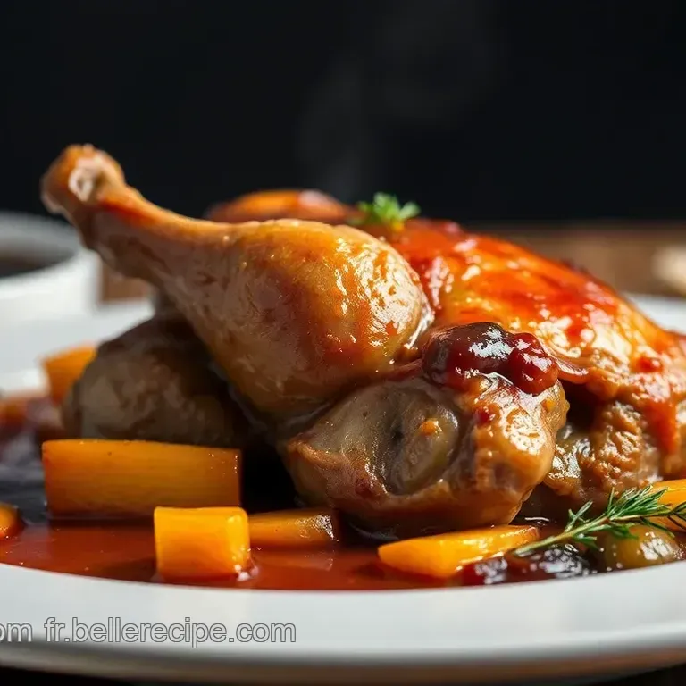 Coq au Vin: Un Classique Fran&ccedil;ais pour 10
