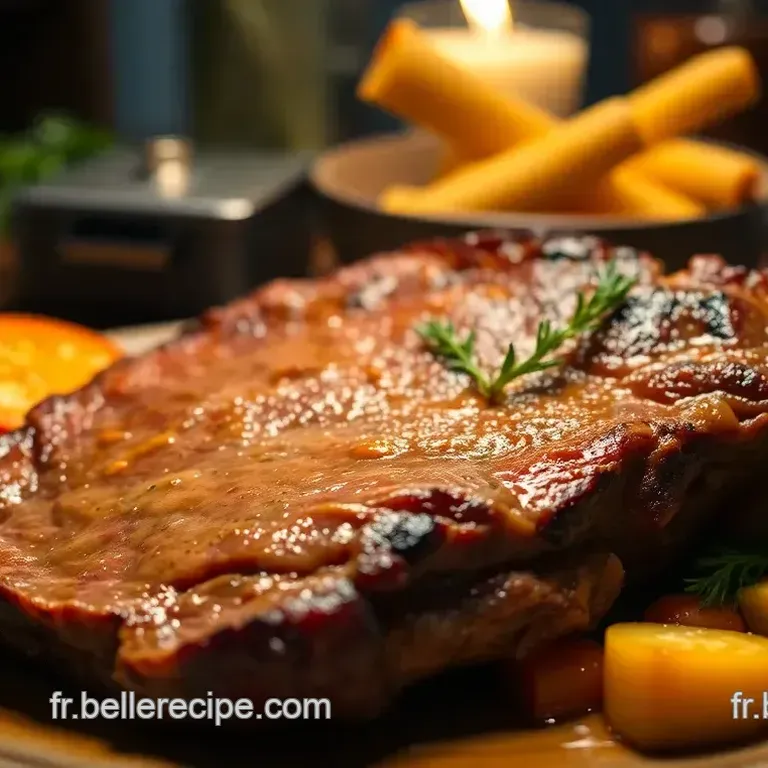 C&ocirc;te de B&oelig;uf &agrave; la Po&ecirc;le: Un Festin &agrave; Partager