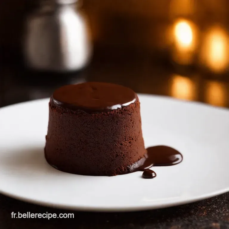 Coulant Au Chocolat Le Fondant Parfait presentation