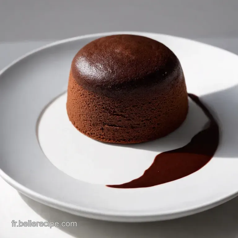 Coulant au Chocolat Le Secret dun C&oelig;ur Fondant