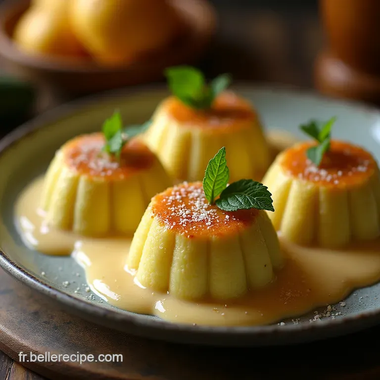 La Douceur Exotique Courgettes Fondantes Au Lait De Coco Et Gingembre Frais presentation