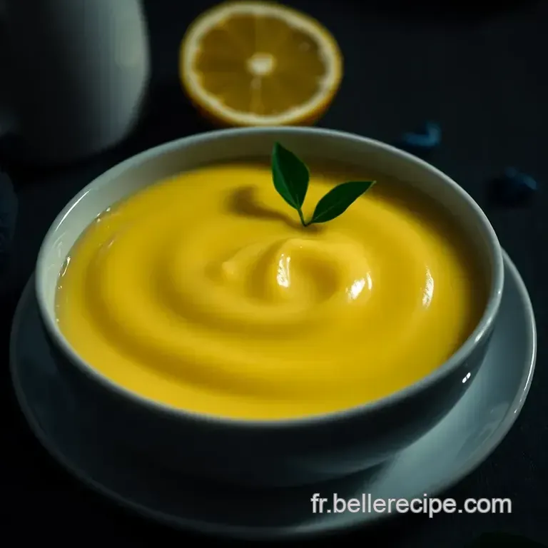 Cr&egrave;mes Express Au Citron presentation