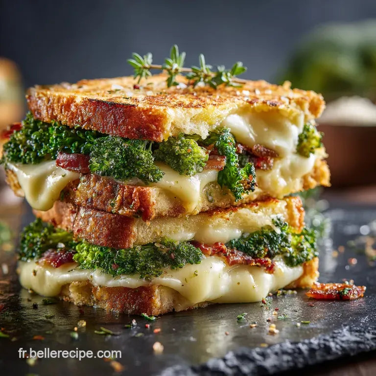 Croque Healthy au Brocolis la recette onctueuse et sans complexe