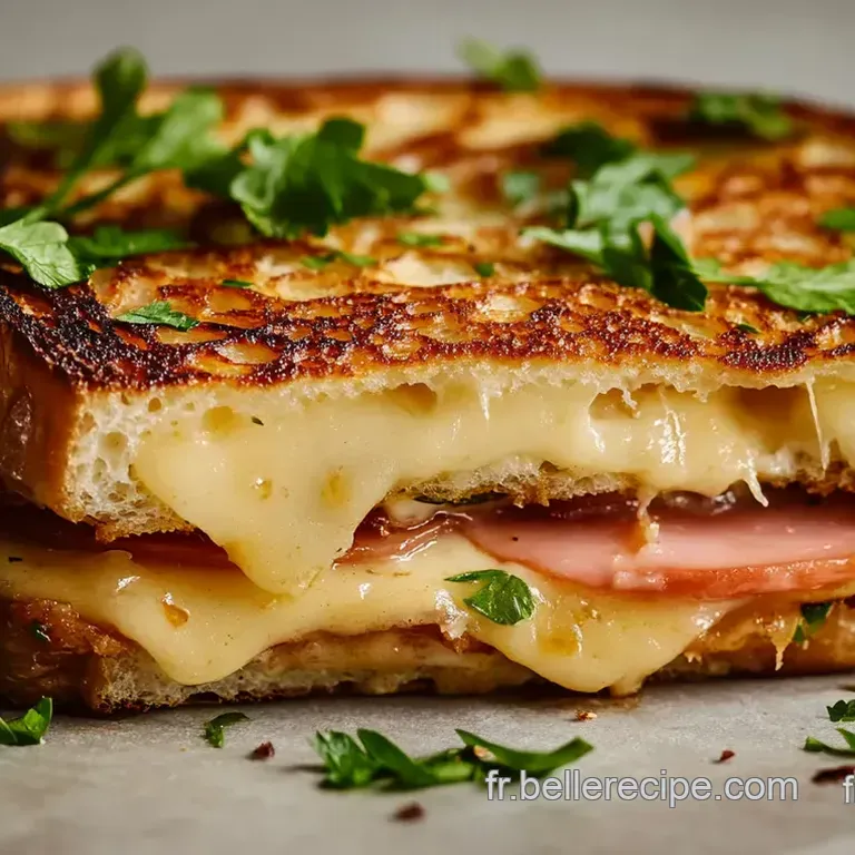 Croque Monsieur Rapide: Le Parisian Press&eacute;